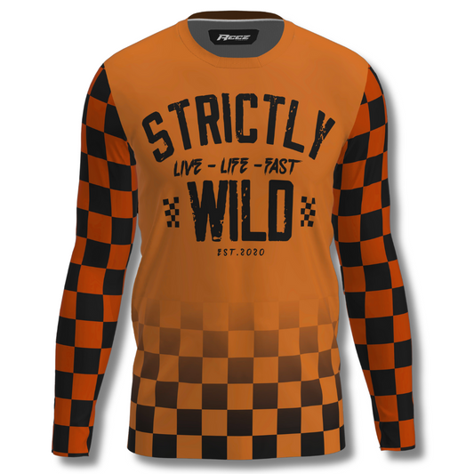 Citrus Check Jersey (2T - 2XL) Strictly Wild