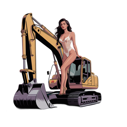 Heavy Equipment Sticker