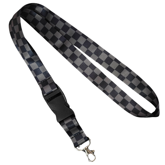 Stealth Checker Lanyard Strictly Wild