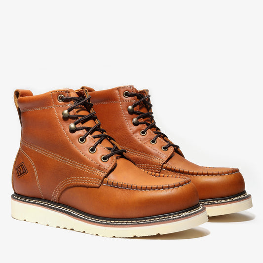 FRONTIER CLASSIC 6" MOC TOE GOLDEN TAN Bonanza Boots