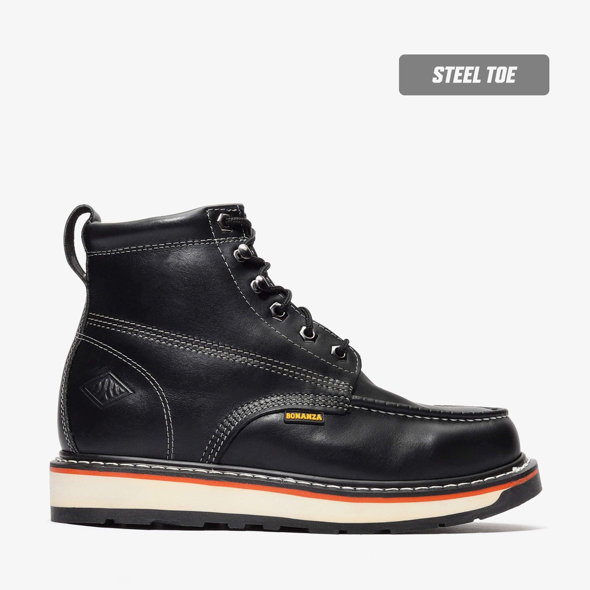 FRONTIER DUAL 6" MOC TOE (STEEL TOE) Bonanza Boots