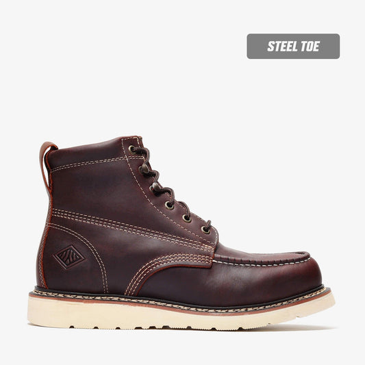 FRONTIER CLASSIC 6" MOC TOE (STEEL TOE) Bonanza Boots