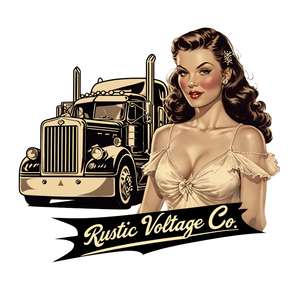 Big rig sticker