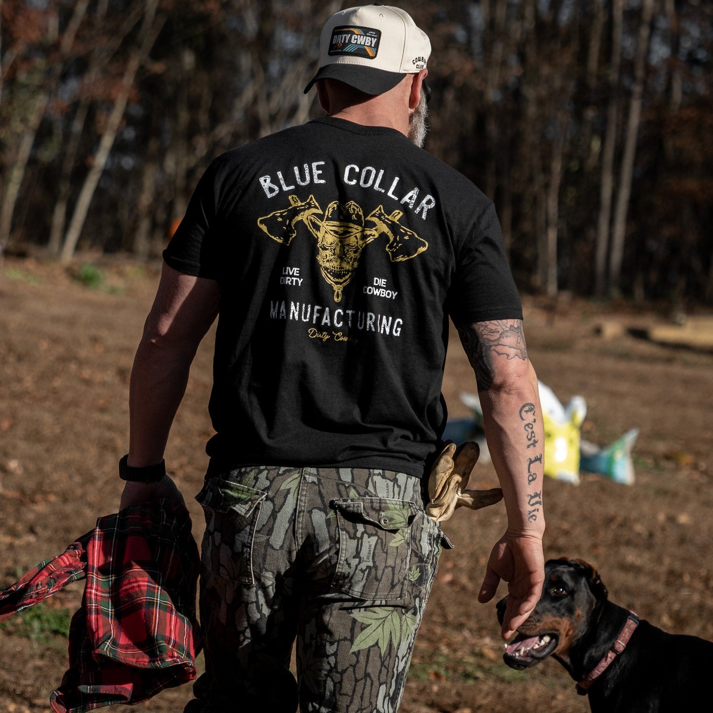 Blue Collar Hatchet Men's T-Shirt