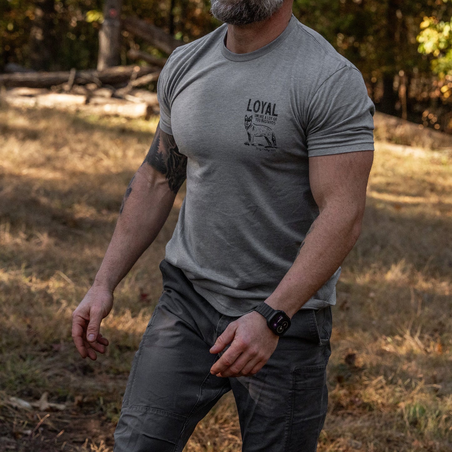 Loyal Unlike A Lot Of You Bastards Dog Men's T-Shirt