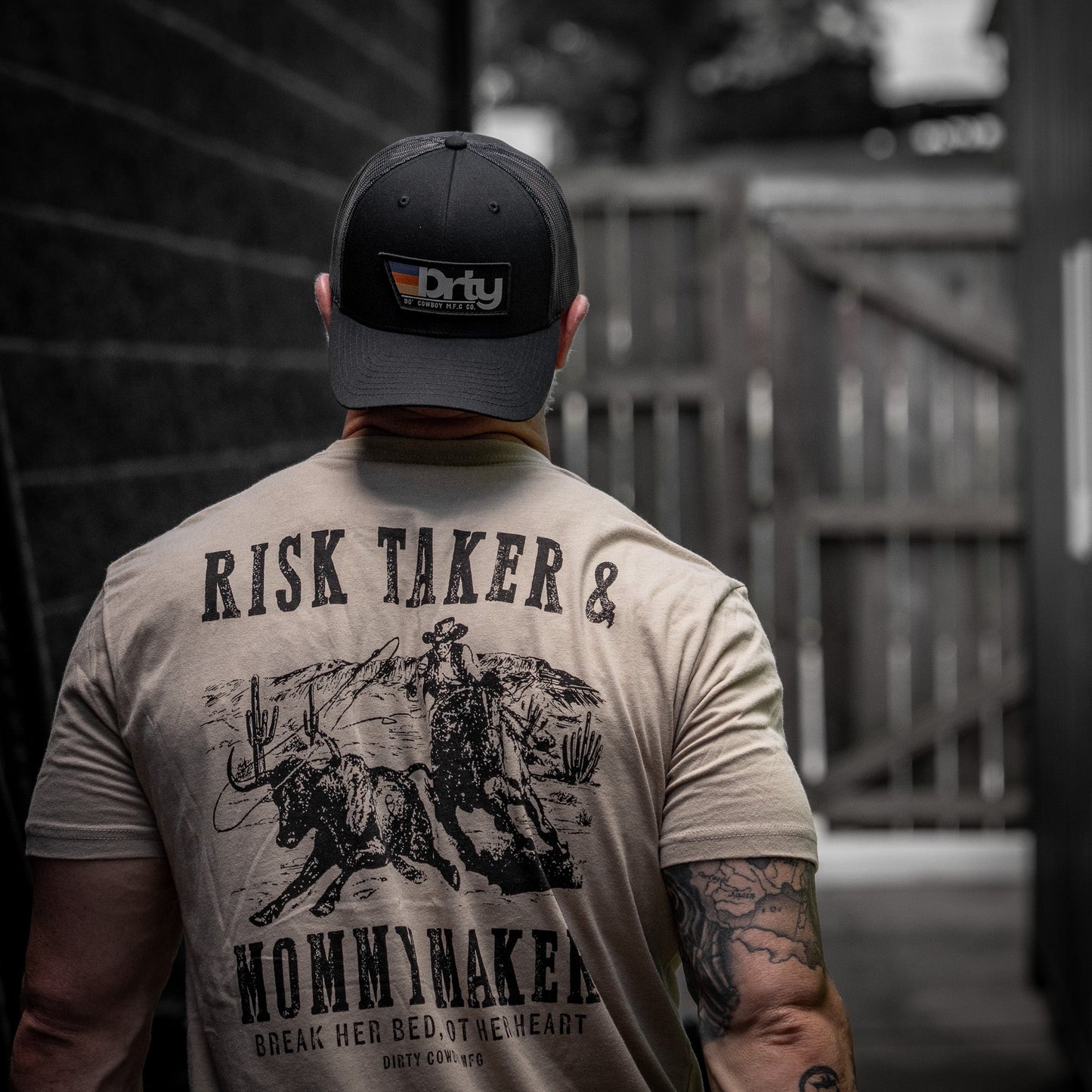Risk Taker & Mommy Maker Men's T-Shirt
