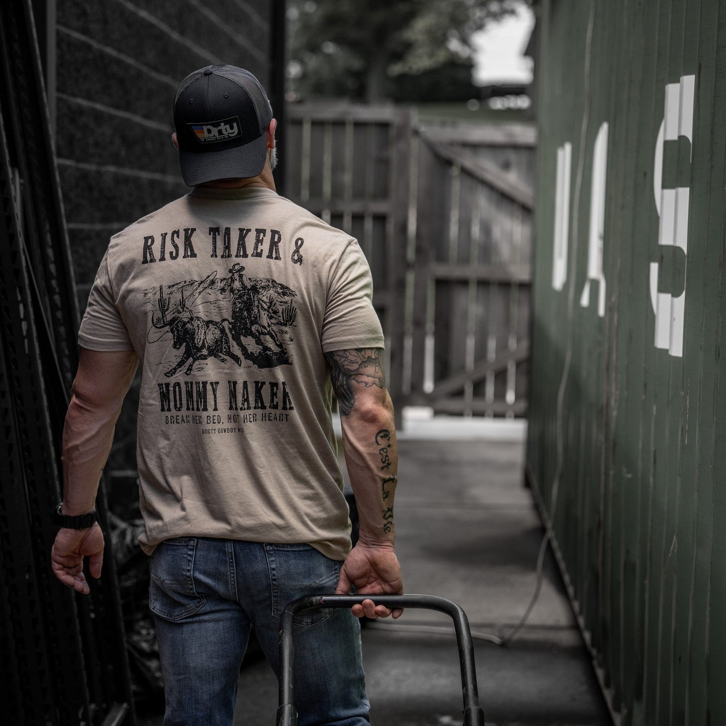 Risk Taker & Mommy Maker Men's T-Shirt