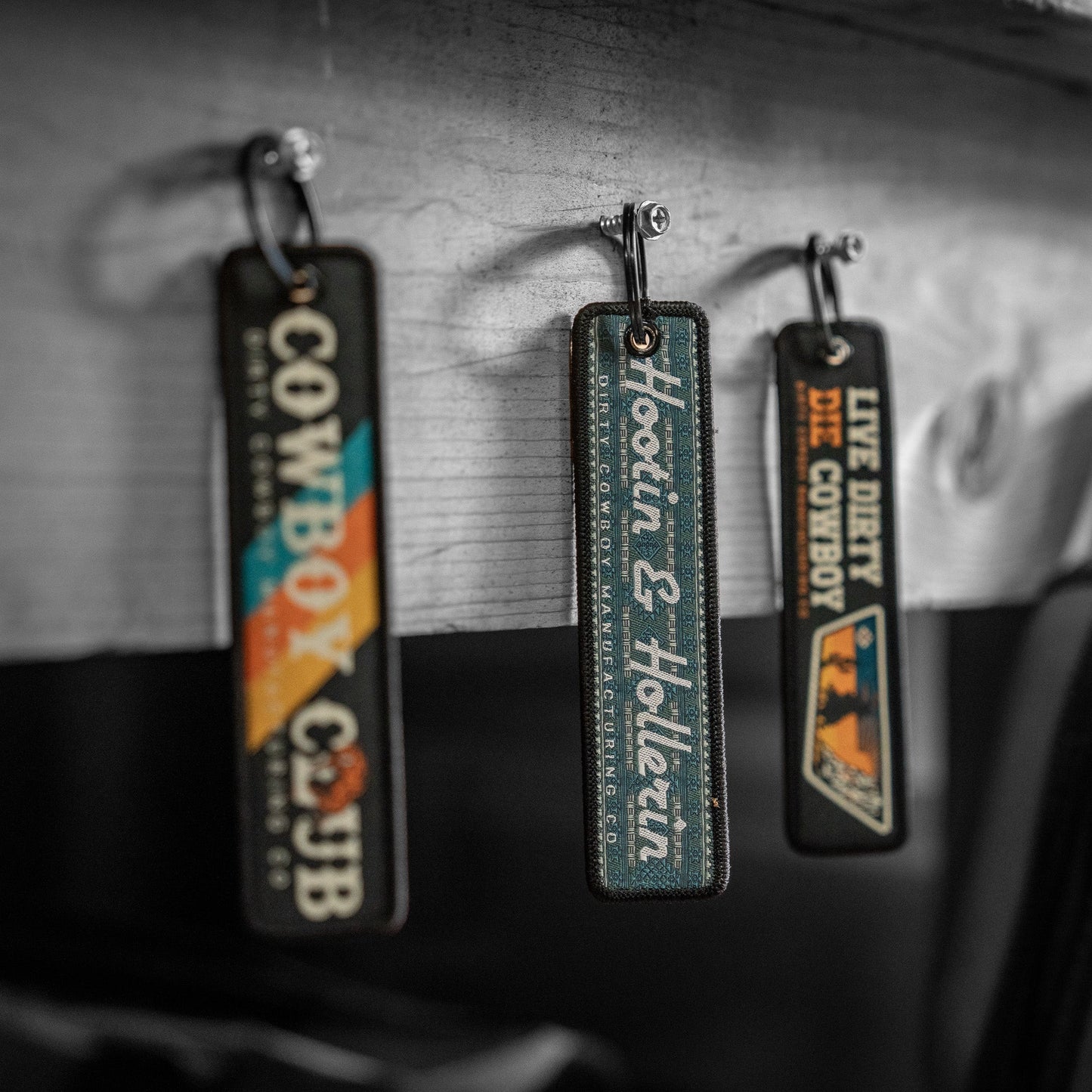 Hootin & Hollerin Flight Tag Keychain