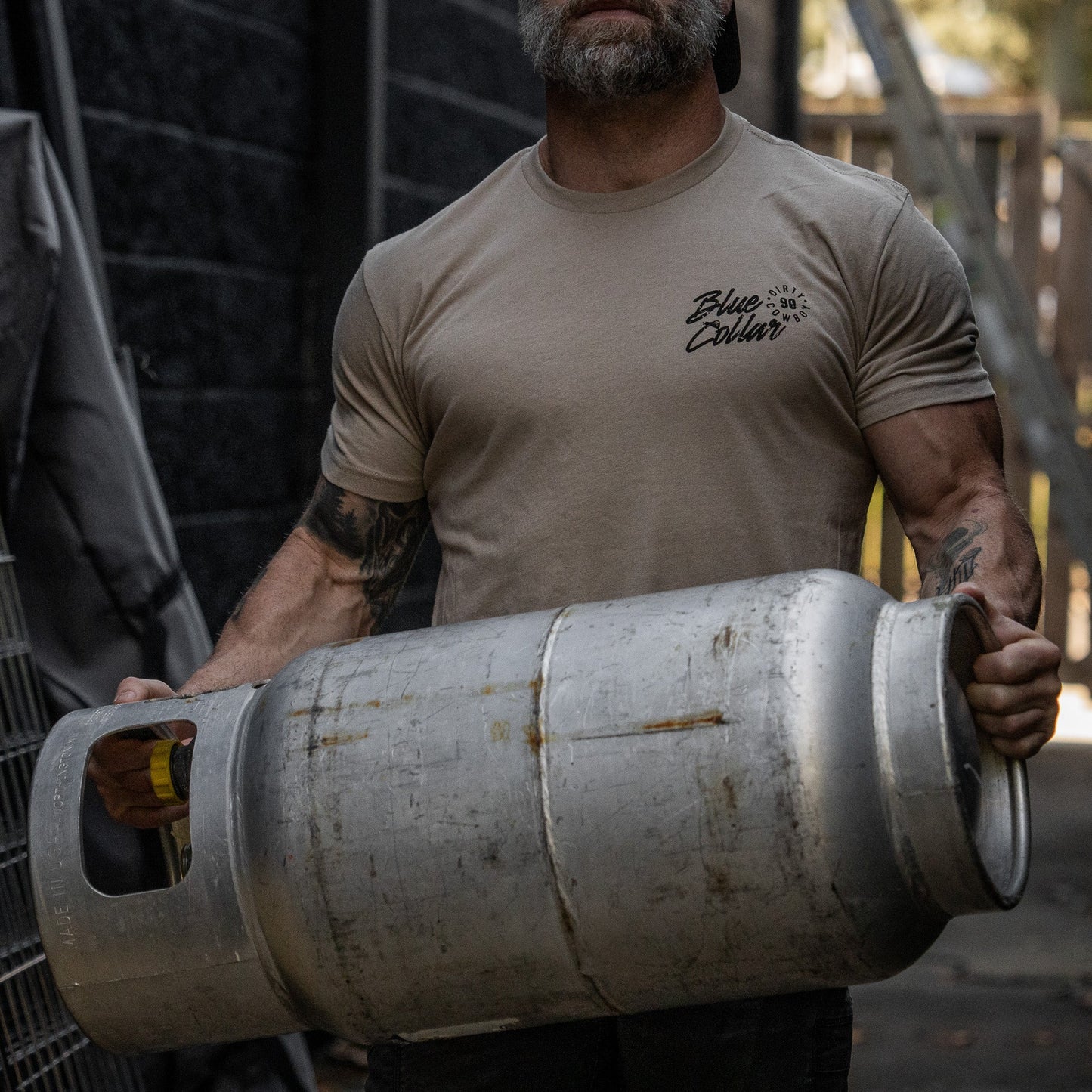 Blue Collar Makes Her Hollar Men's T-Shirt