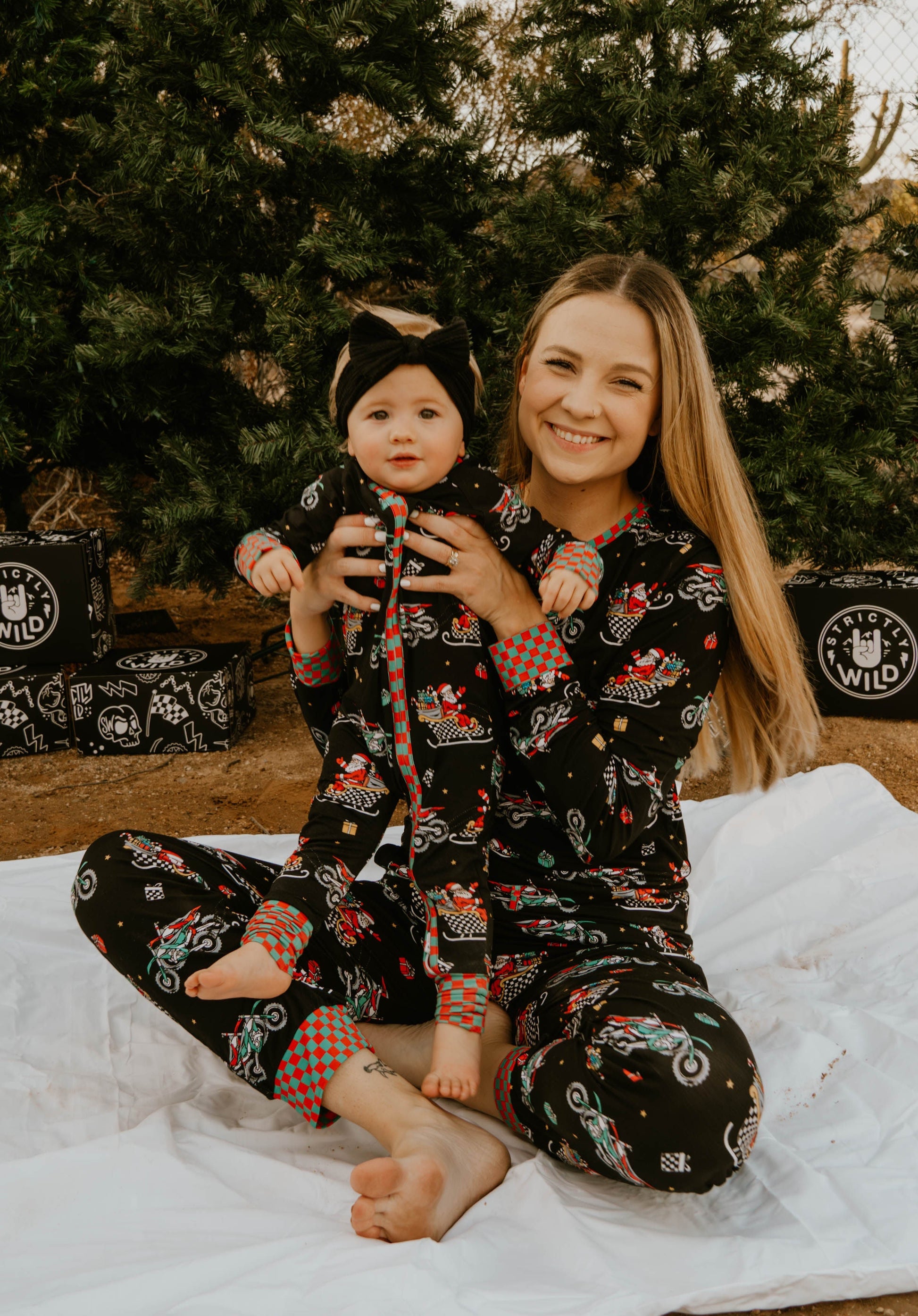 Santas Speedy Sleigh Zip Up Pajamas *PREORDER - SHIPPING OUT BETWEEN NOV 10-17* Strictly Wild