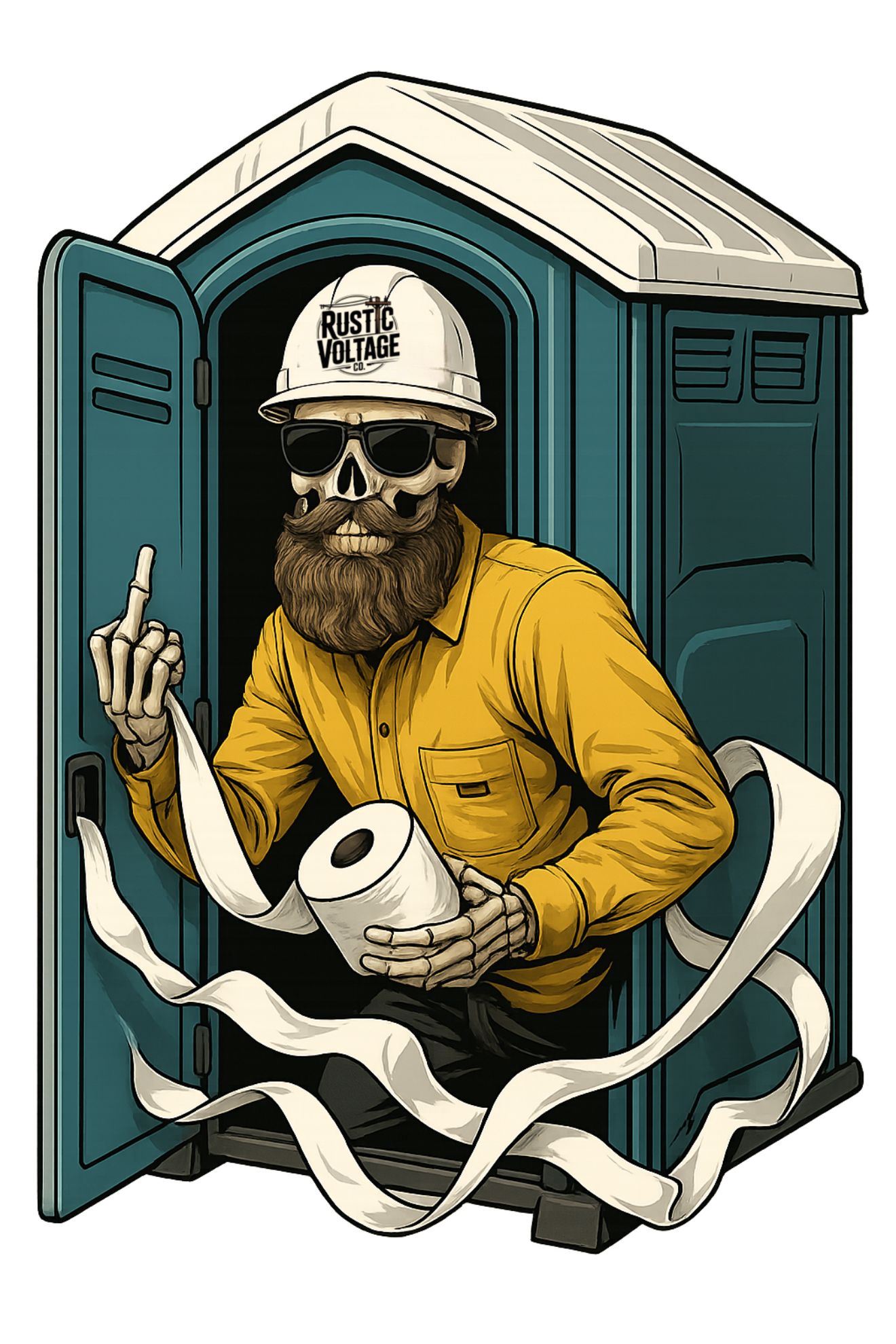 Portaaaa potty Rustic Voltage Co