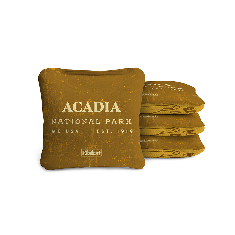 National Parks Acadia Travel-Size Cornhole Bags Elakai Outdoor