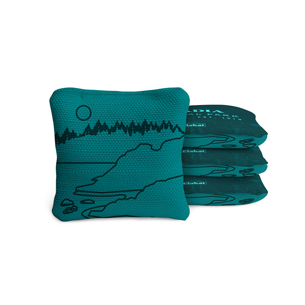 National Parks Acadia Travel-Size Cornhole Bags Elakai Outdoor