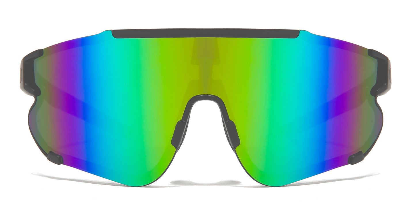 Z87+ HiViz Matte black Green Revo Polarized Wye Delta LLC