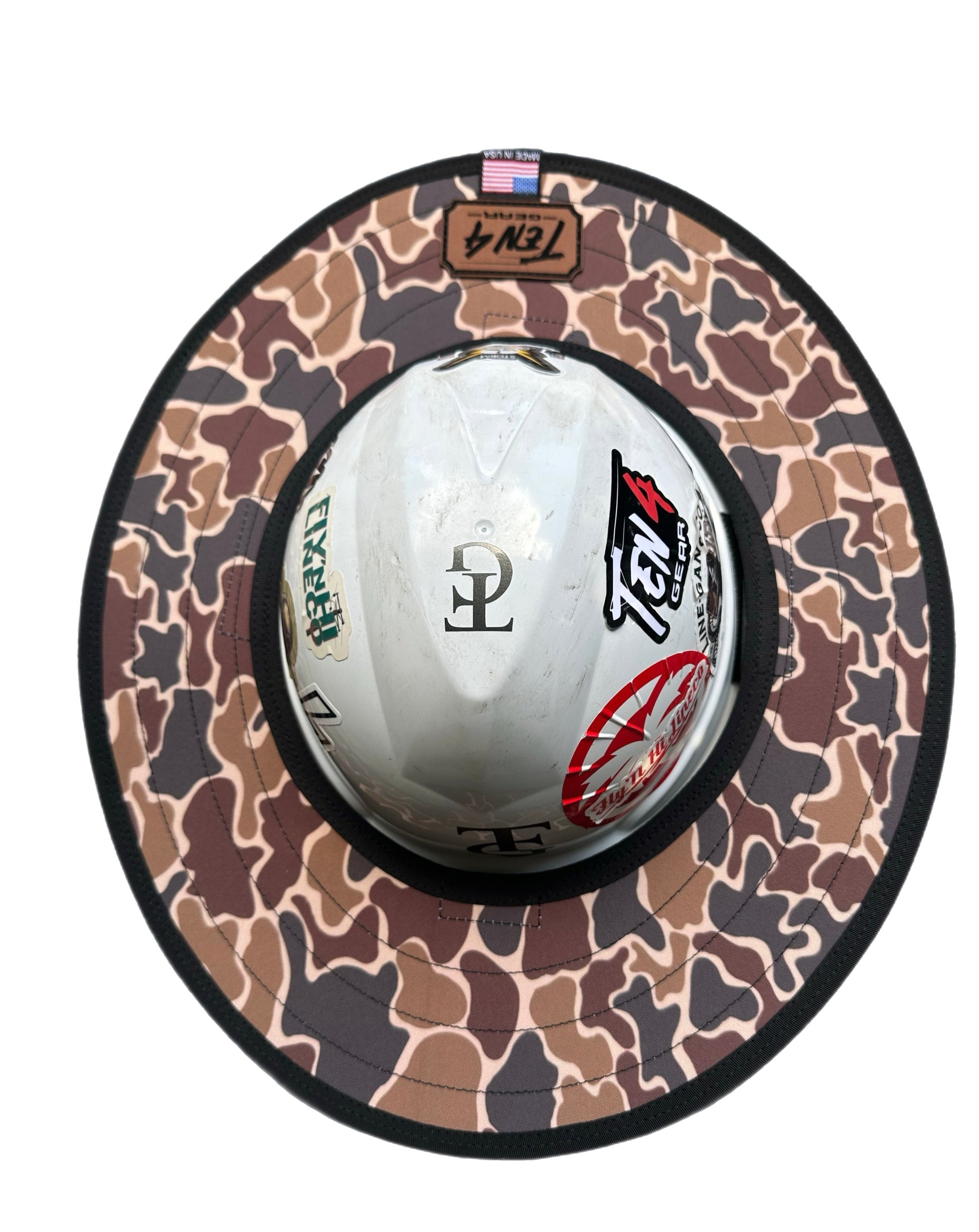 LT Duck Camo - Hard Hat Sun Shade Visor Ten4 Gear
