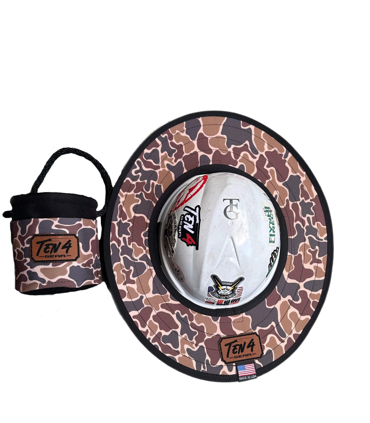 LT Duck Camo - Hard Hat Sun Shade Visor Ten4 Gear