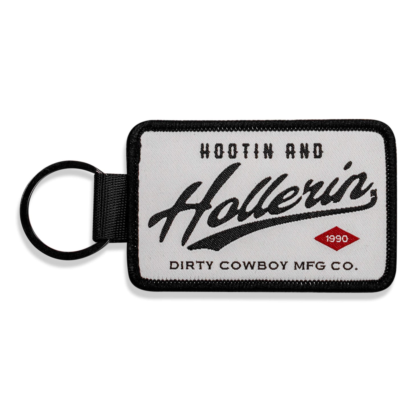 Hootin And Hollerin Flight Tag Keychain