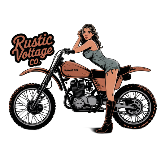 Old Kawasaki sticker
