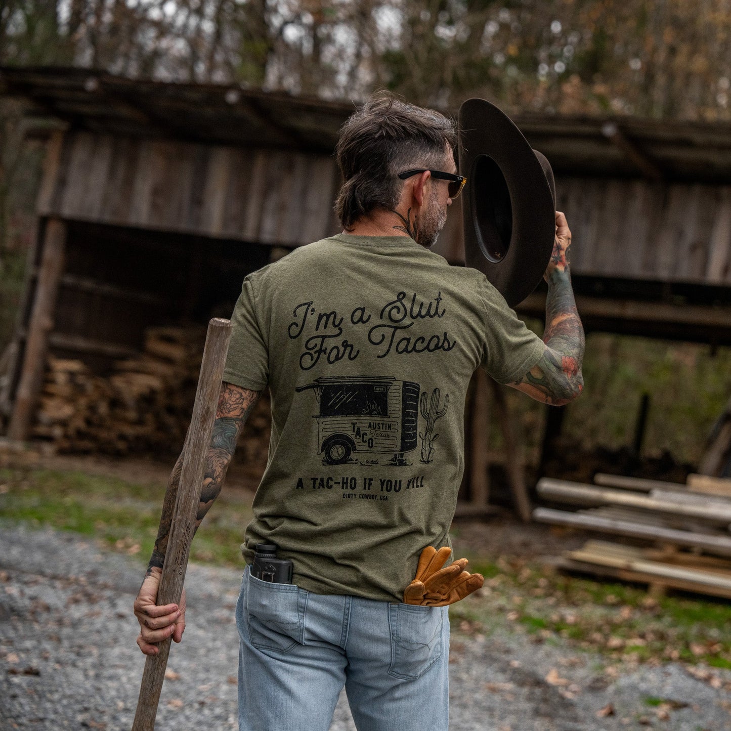 Slut For Taco's Men's T-Shirt