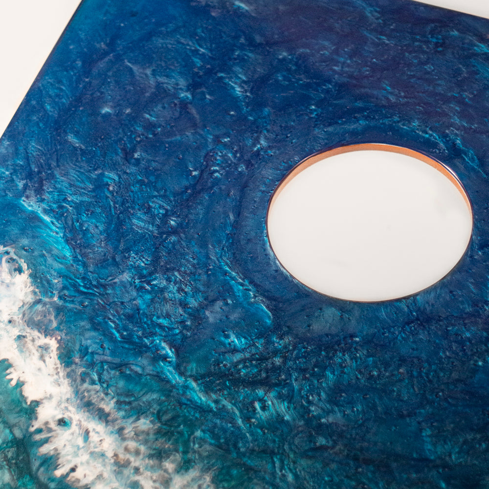 2x4 The Beach Epoxy Resin Cornhole Boards Elakai Outdoor