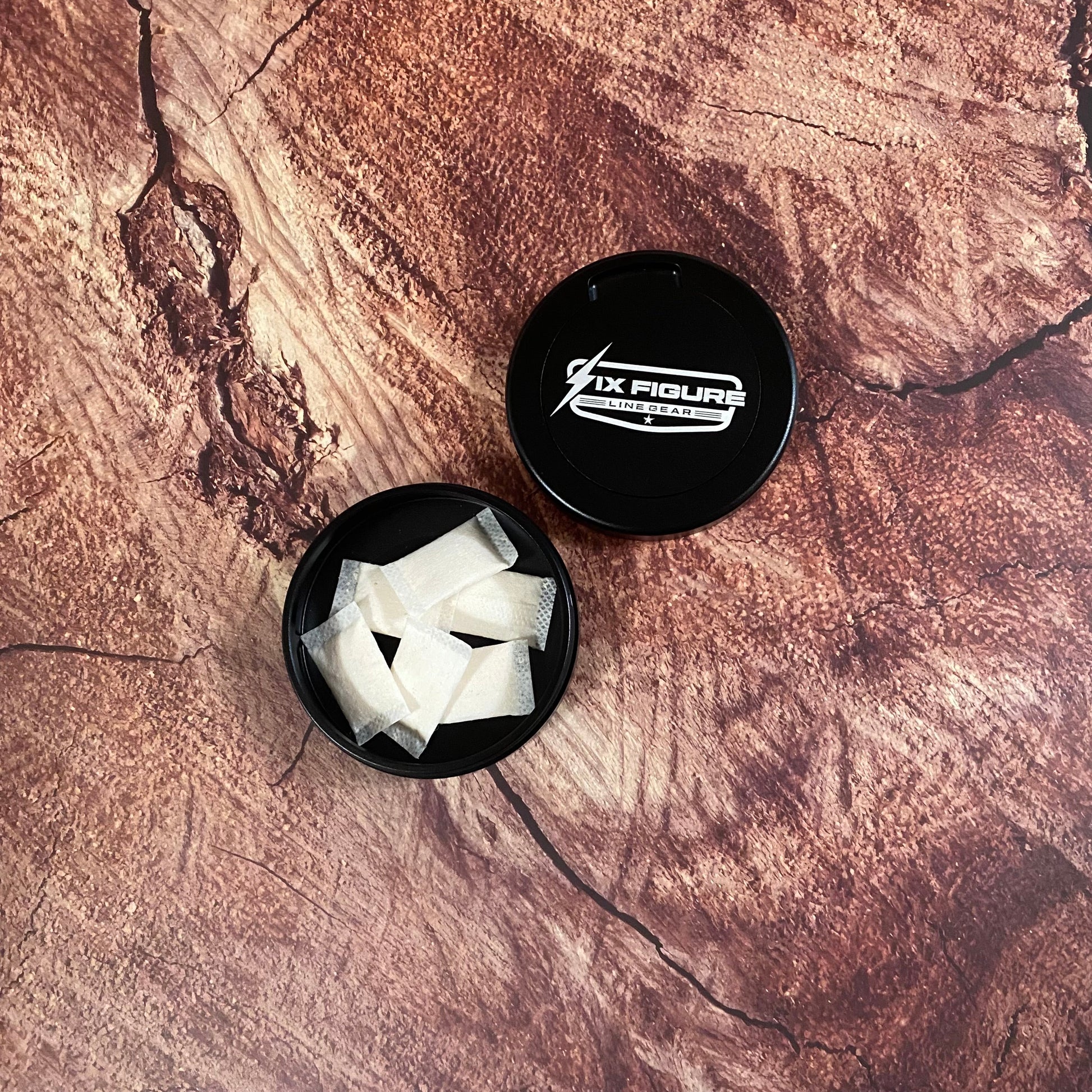 Nicotine Pouch Can Six Figure Line Gear