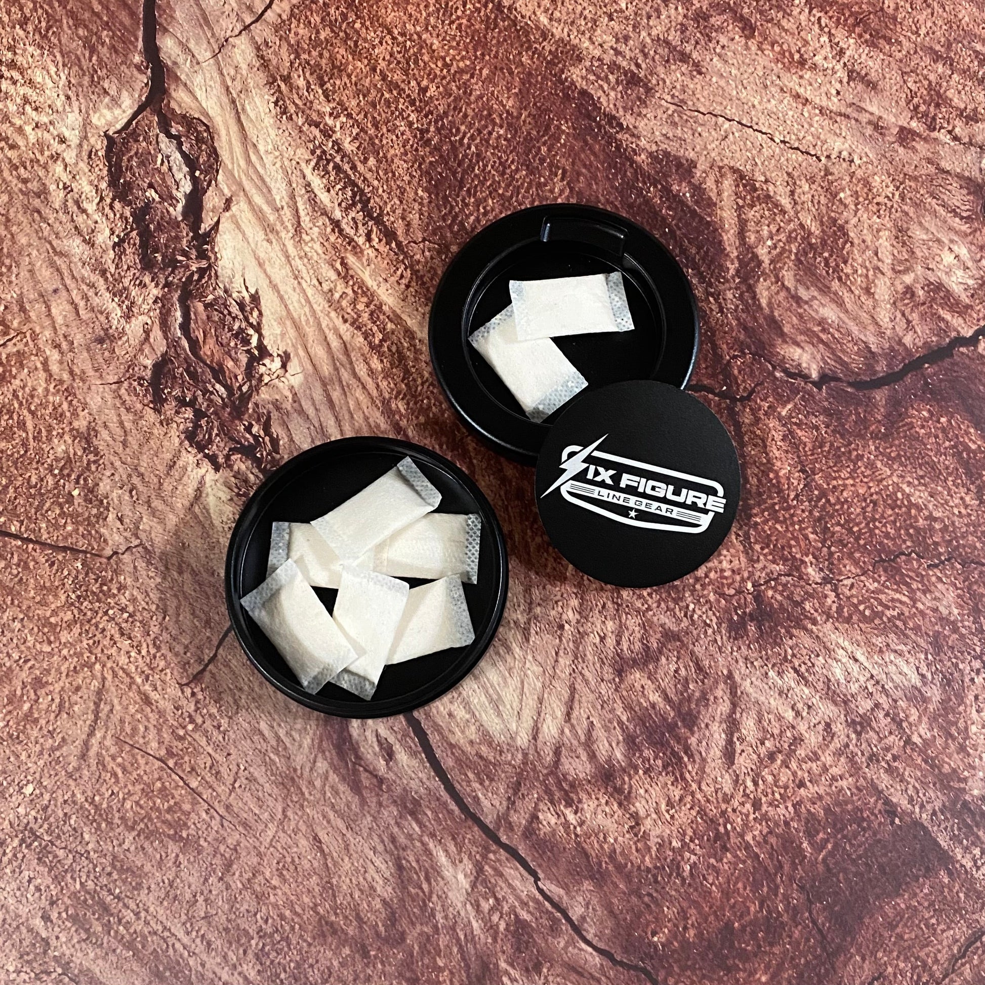 Nicotine Pouch Can Six Figure Line Gear