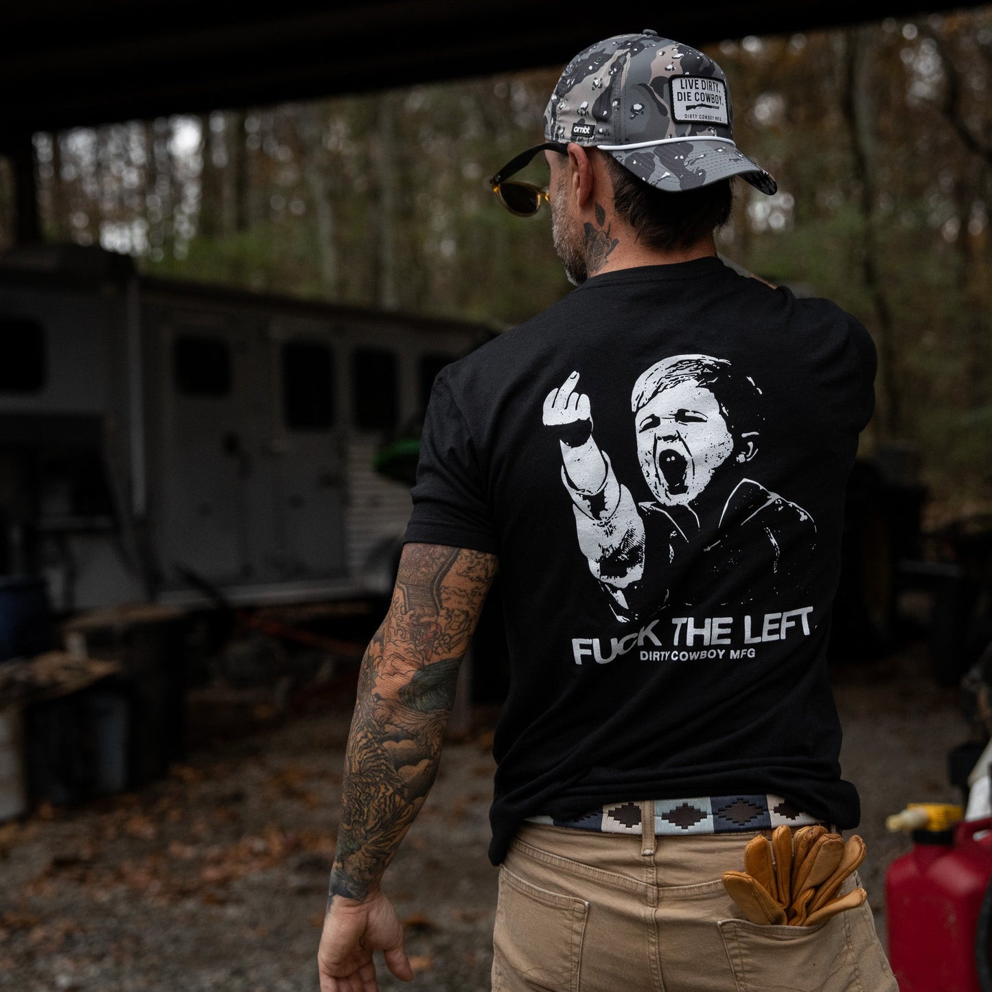 F*ck The Left Men's T-Shirt