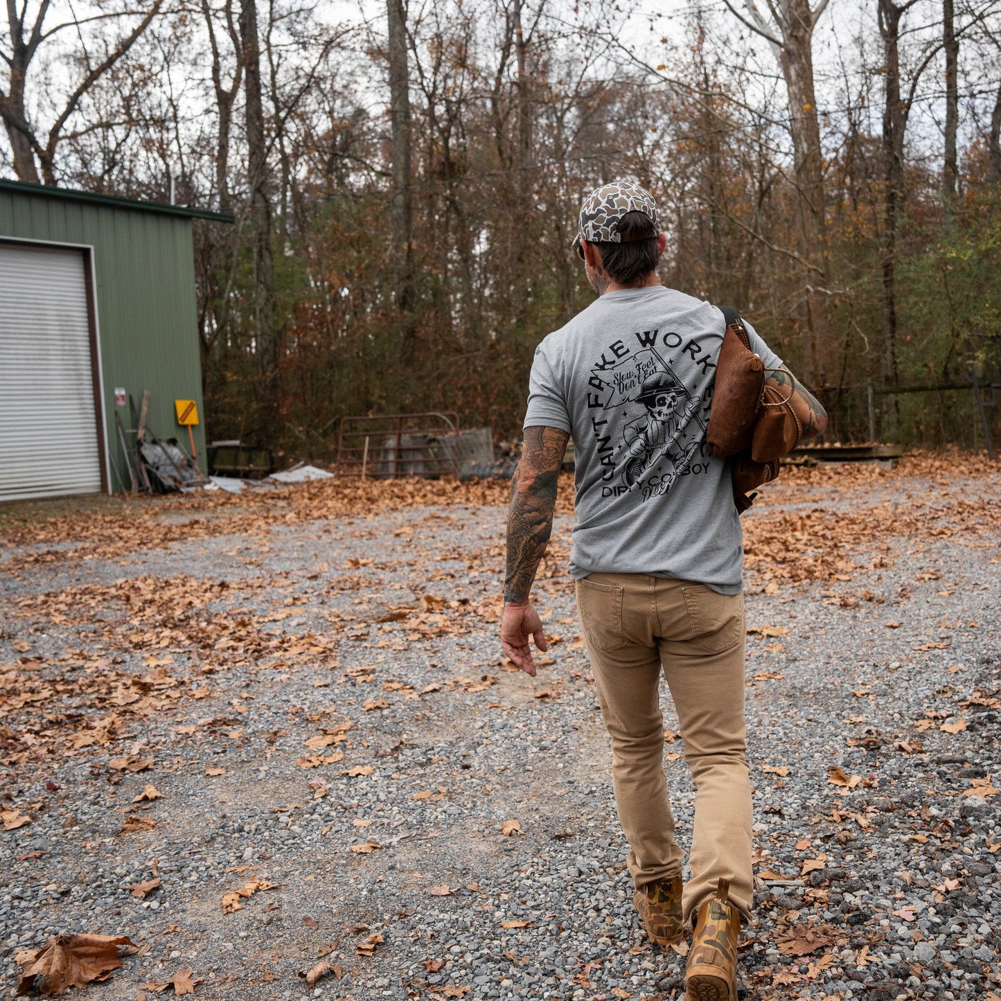 Can't Fake Work Ethic Men's T-Shirt