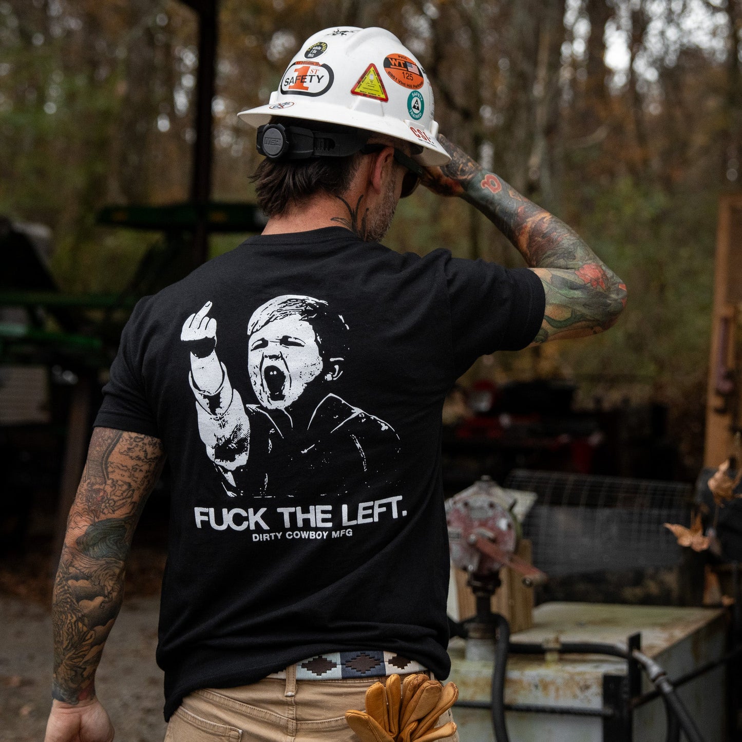 F*ck The Left Men's T-Shirt