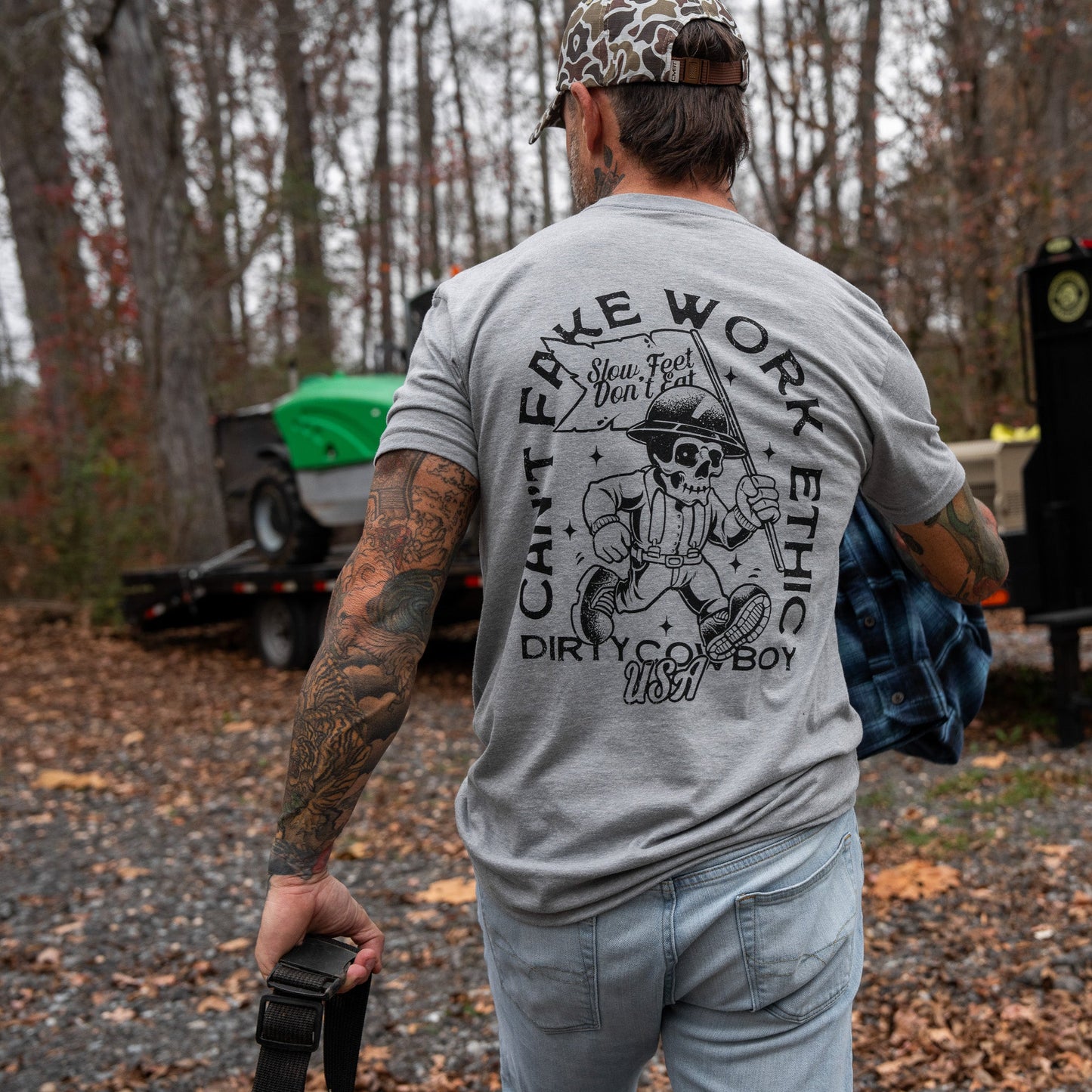 Can't Fake Work Ethic Men's T-Shirt