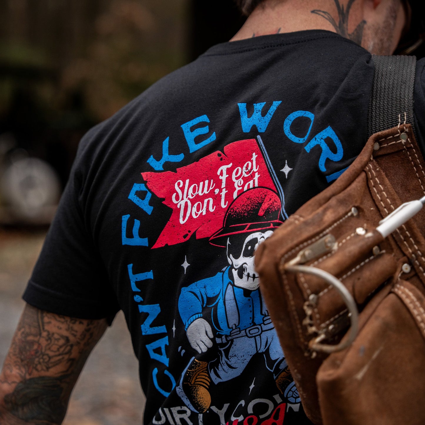 Can't Fake Work Ethic Men's T-Shirt