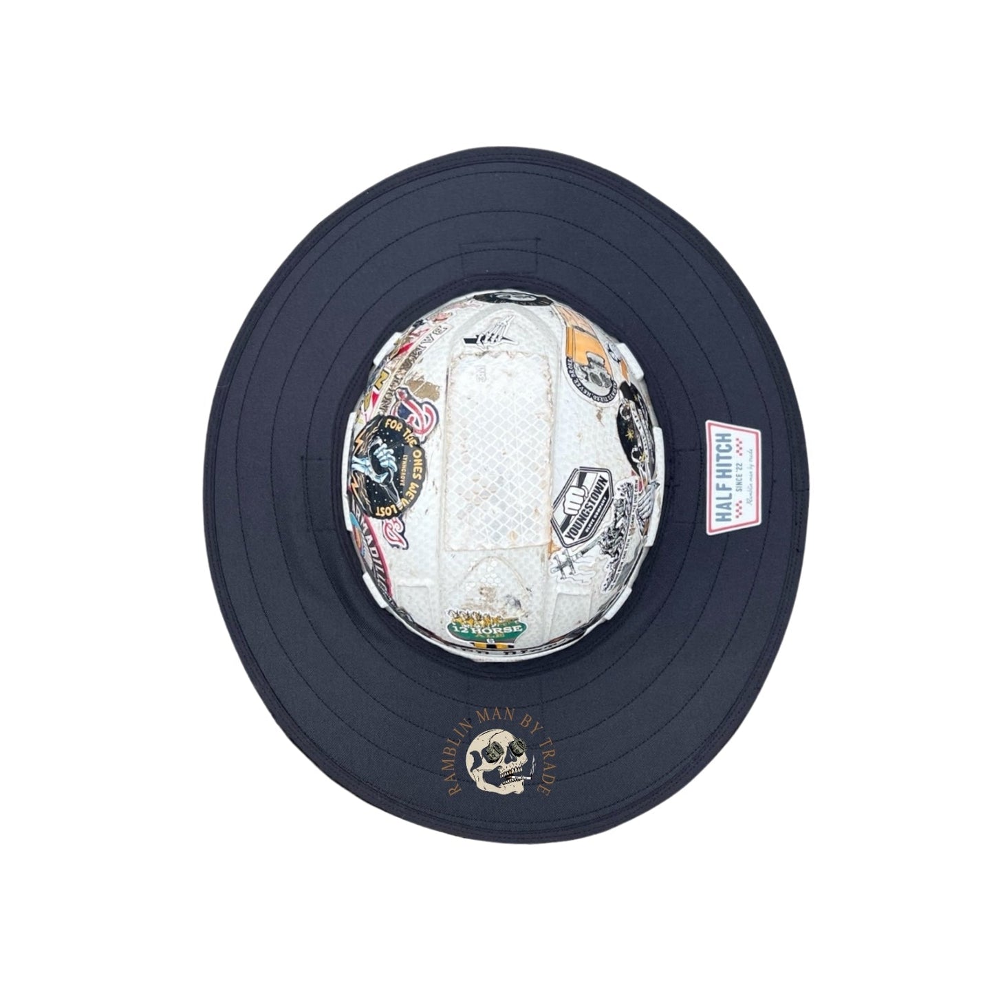 Ramblin' Man By Trade Sun Shade Patch Half-Hitch-Line-Co