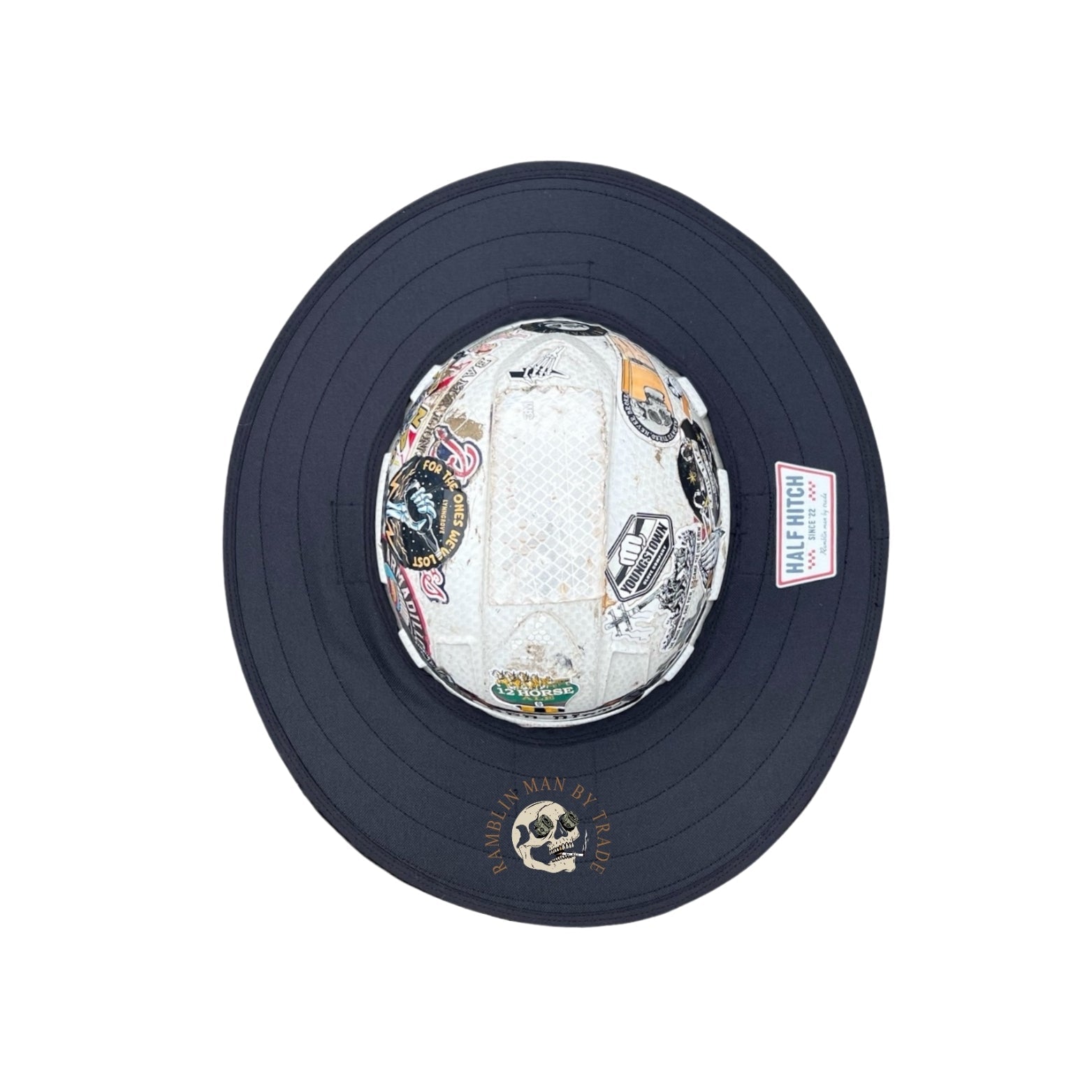 Ramblin' Man By Trade Sun Shade Patch Half-Hitch-Line-Co