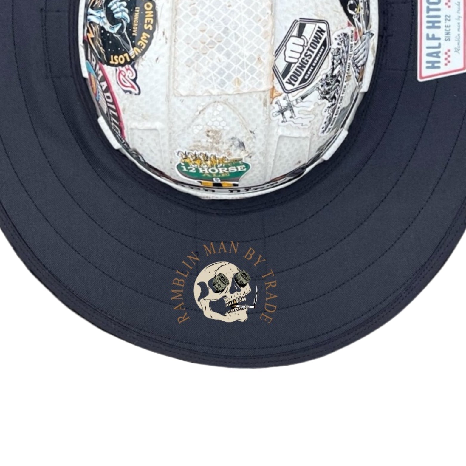 Ramblin' Man By Trade Sun Shade Patch Half-Hitch-Line-Co