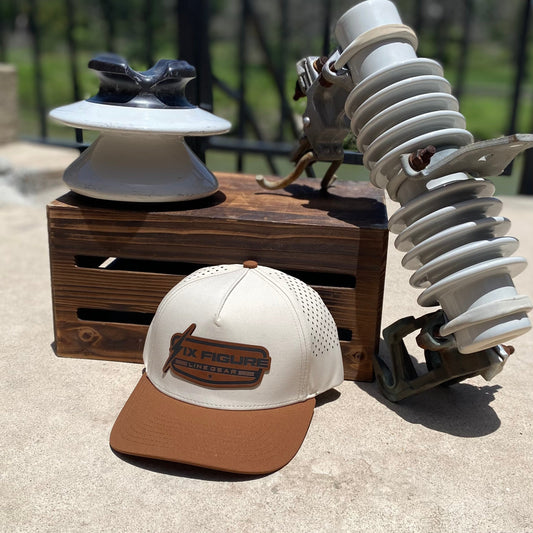 Sand & Walnut Dura-Bull Hat Six Figure Line Gear