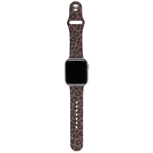Shadow Leopard Watch Band Walli Cases