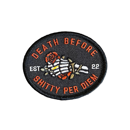 Shitty Per Diem Velcro Patch Half-Hitch-Line-Co