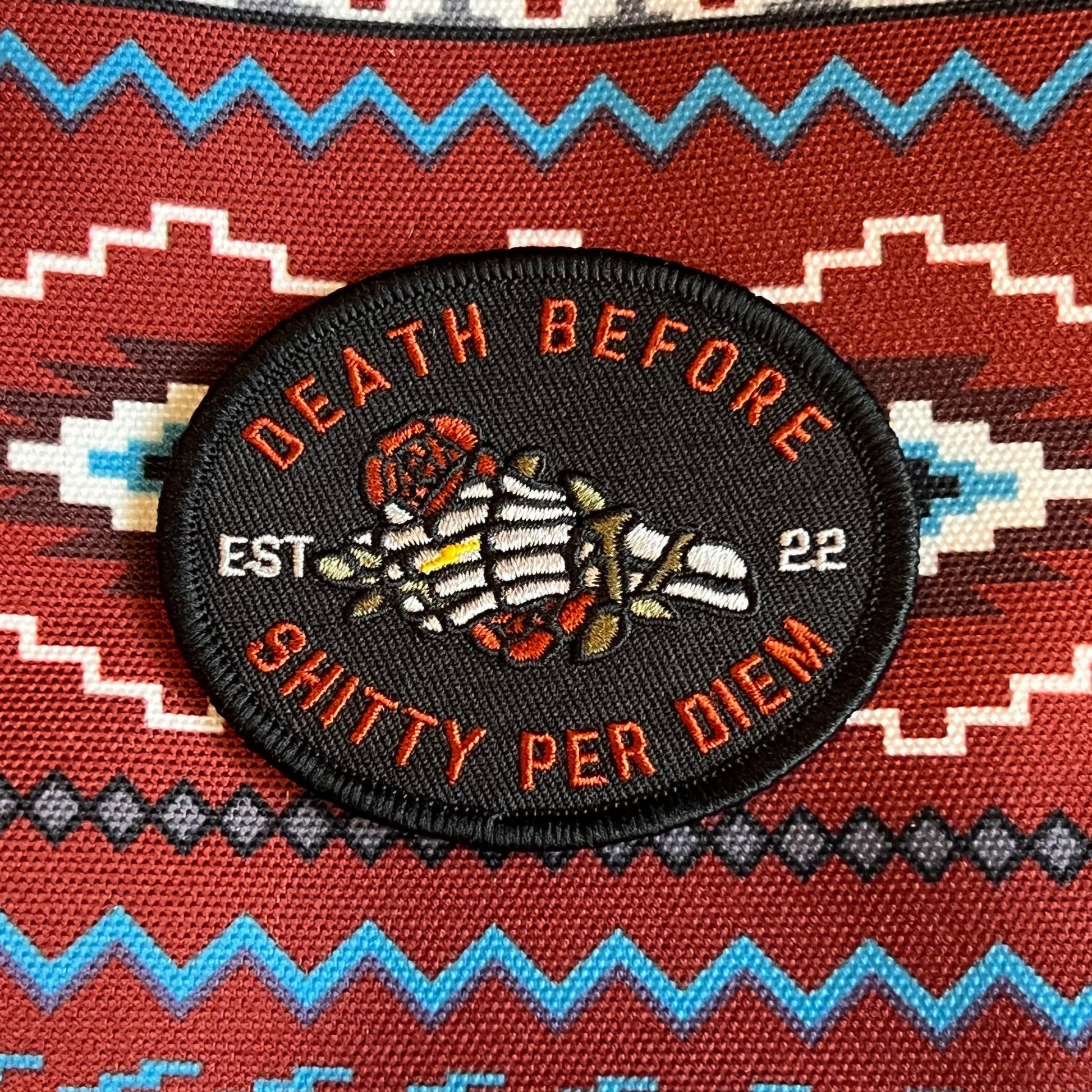 Shitty Per Diem Velcro Patch Half-Hitch-Line-Co