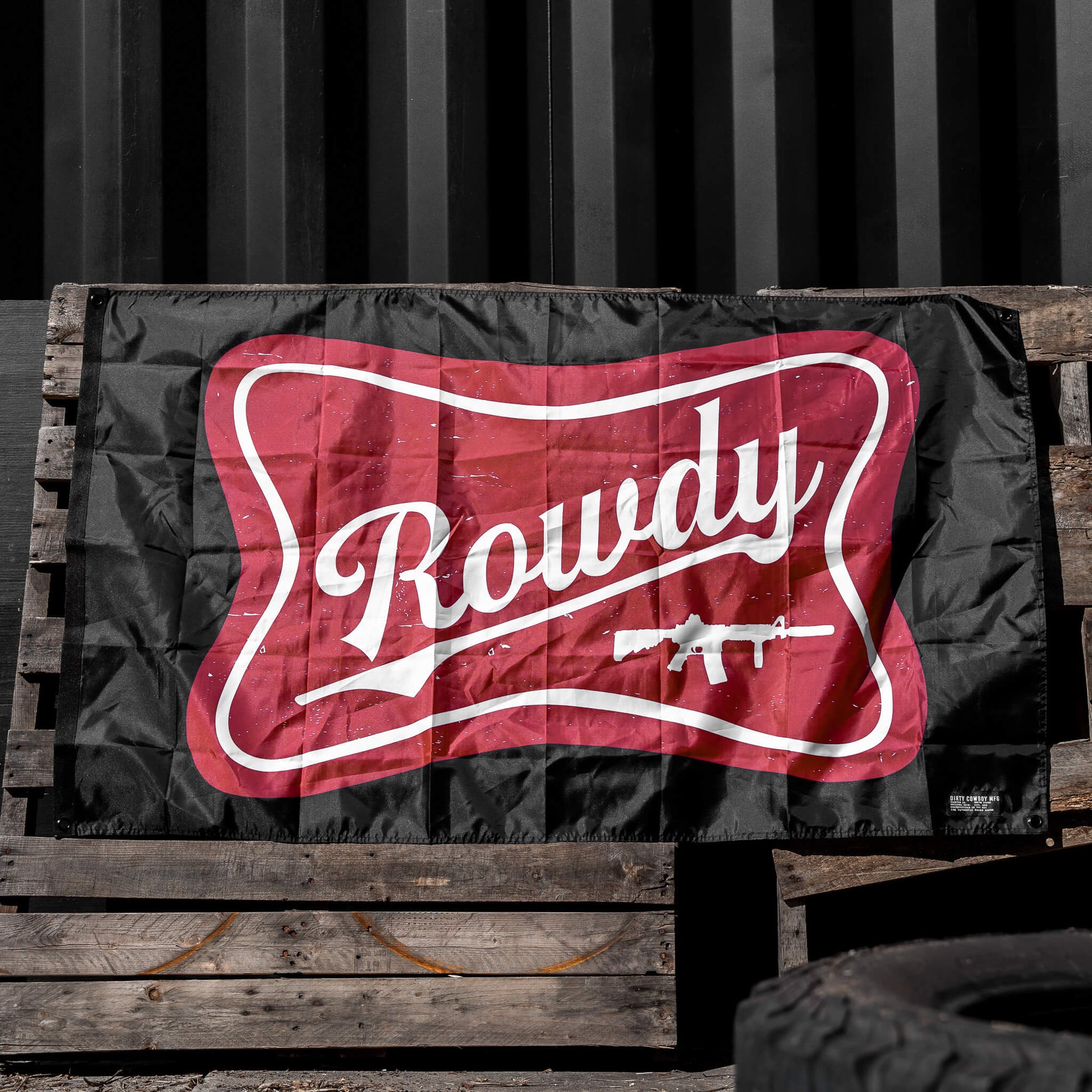 Rowdy Flag DIRTY COWBOY MFG