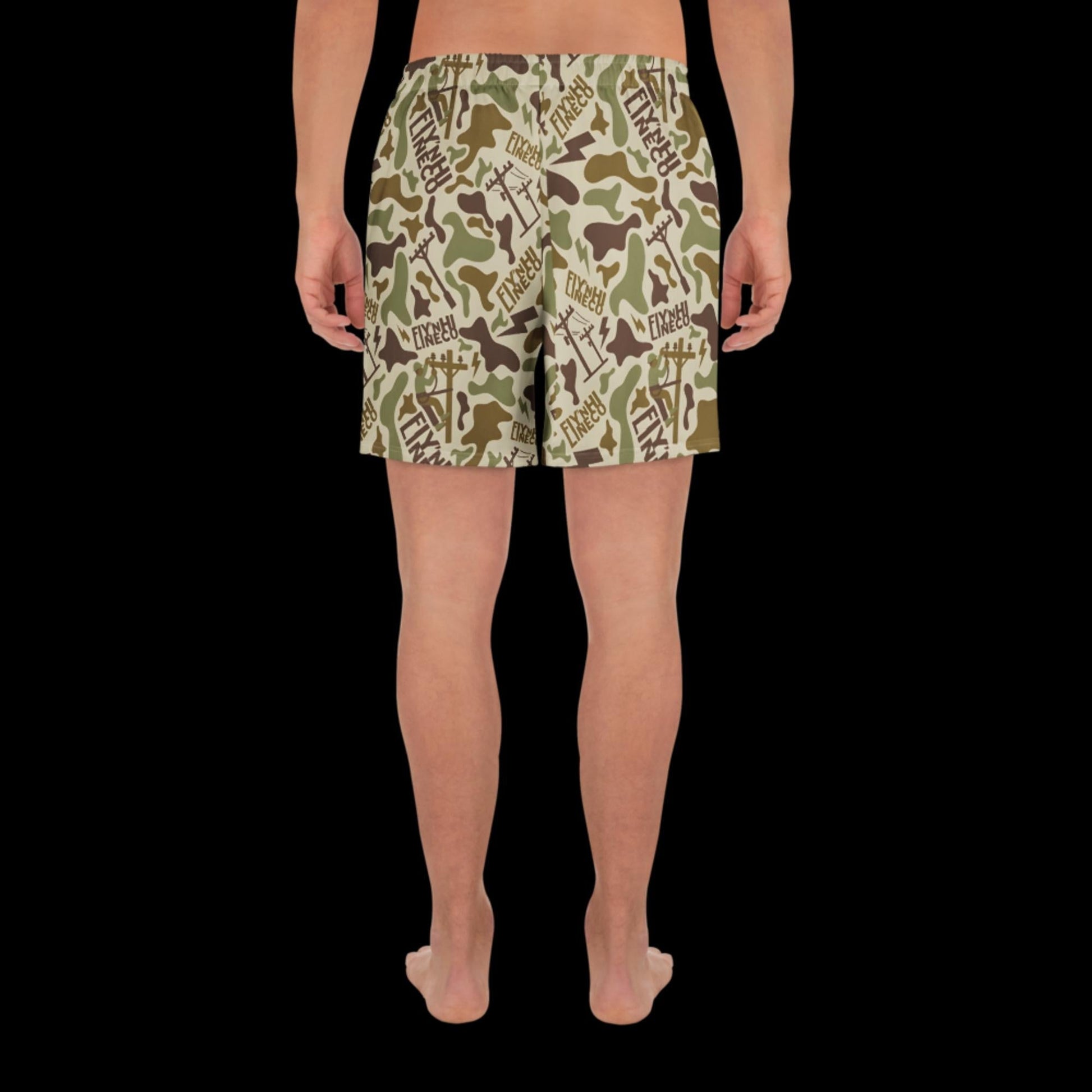 Line Trash Camo drag'n up shorts Fly’N Hi Lineco