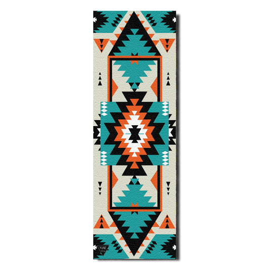 Yoga Mat | 6mm Thick | Turquoise | Non-Slip | Eco Friendly | Yune Yoga | Great Hill