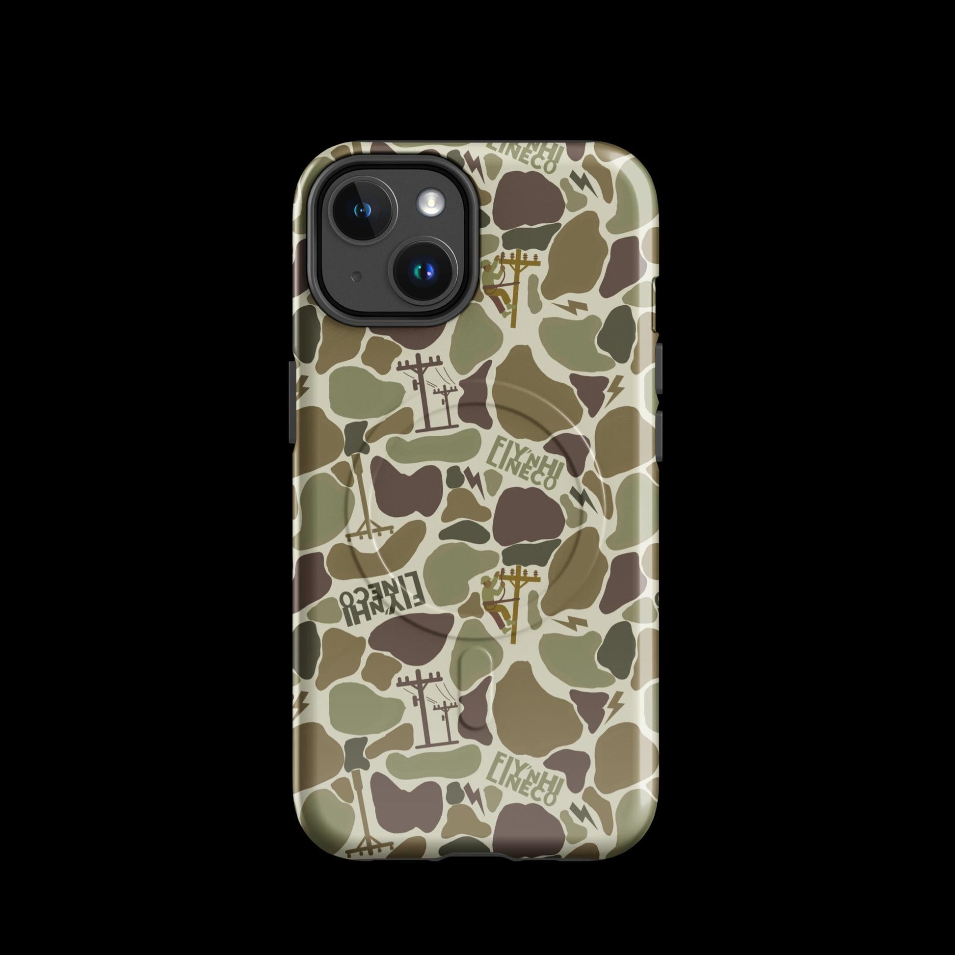 LineTrash Camo iphone case Fly’N Hi Lineco