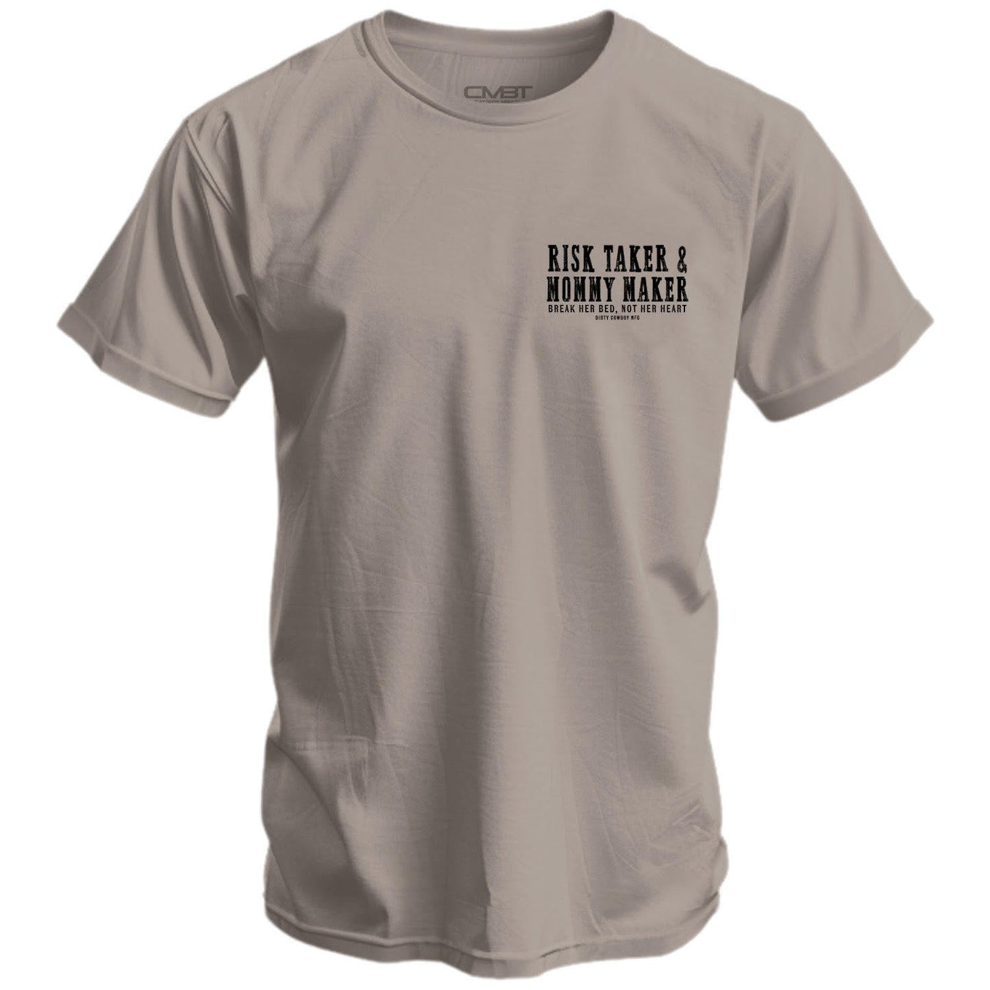 Risk Taker & Mommy Maker Men's T-Shirt