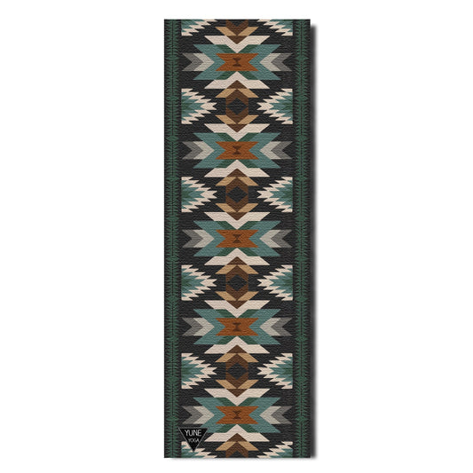 Yoga Mat | 6mm Thick | Green | Non-Slip | Eco Friendly | Yune Yoga | Teton Valley