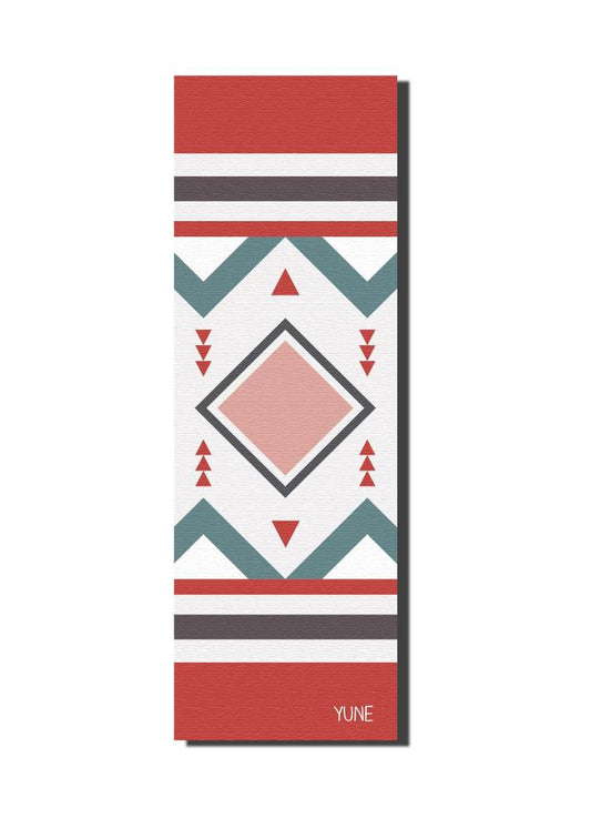 Yoga Mat | 6mm Thick | Red | Non-Slip | Eco Friendly | Yune Yoga | Aries