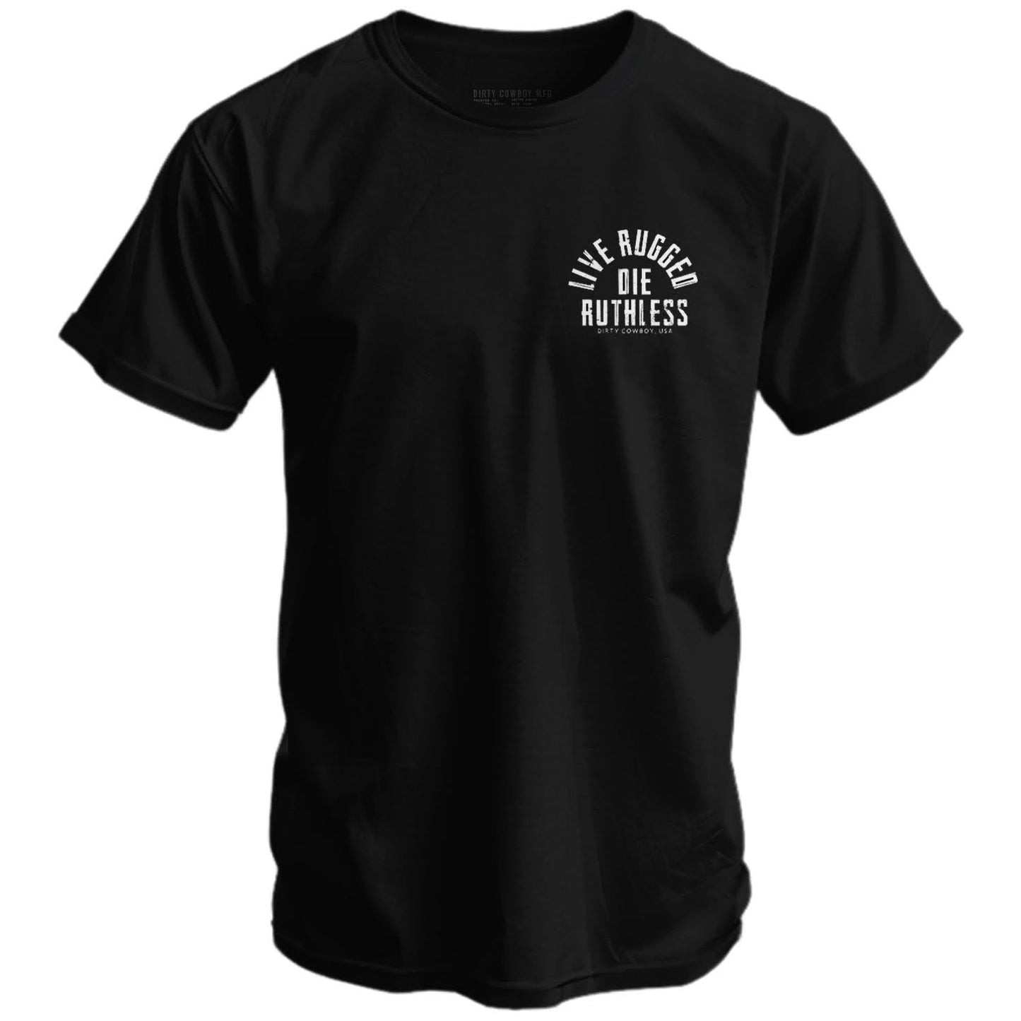 Live Rugged Die Ruthless Men's T-Shirt